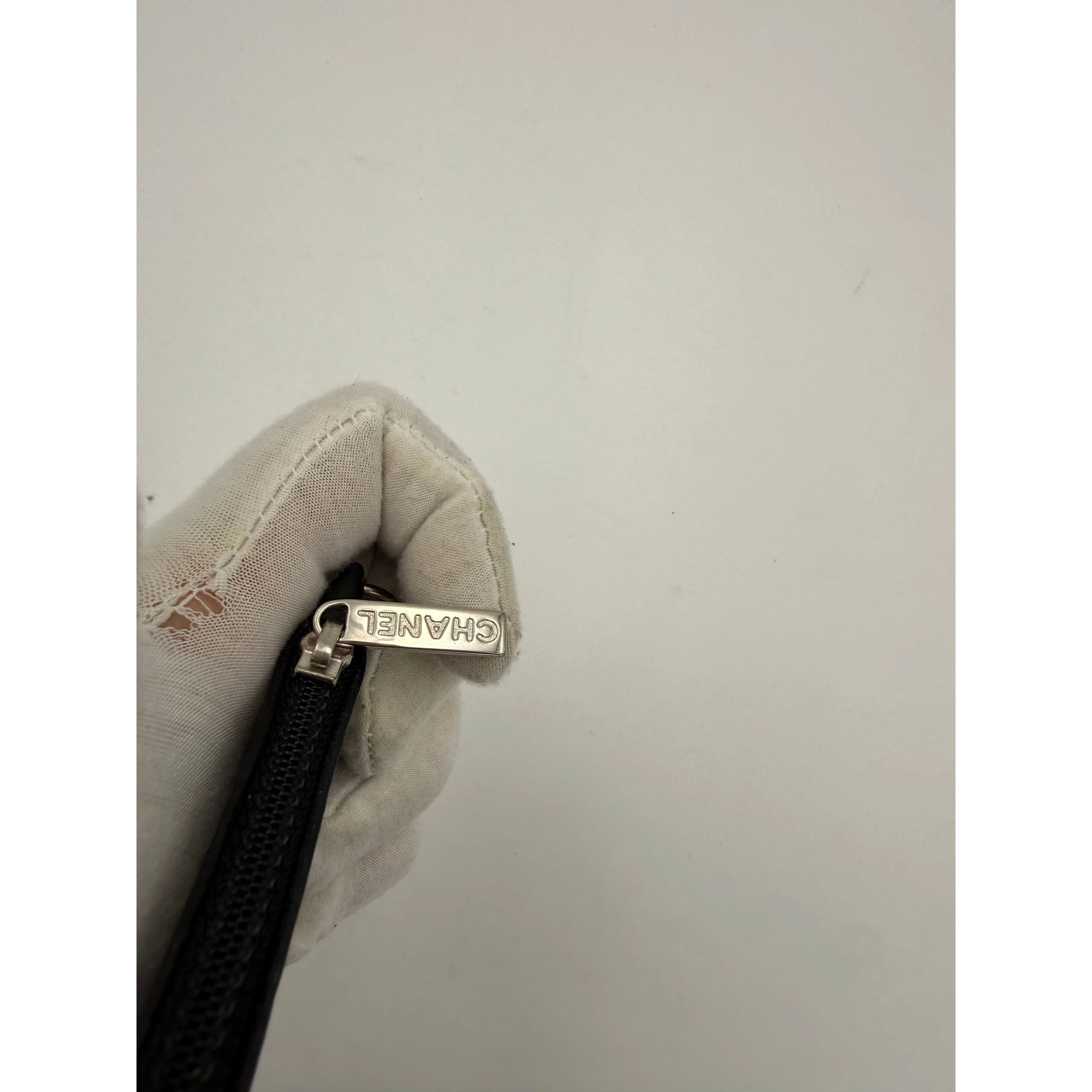 CHANEL Lamb Leather Coin Purse/Card Holder
