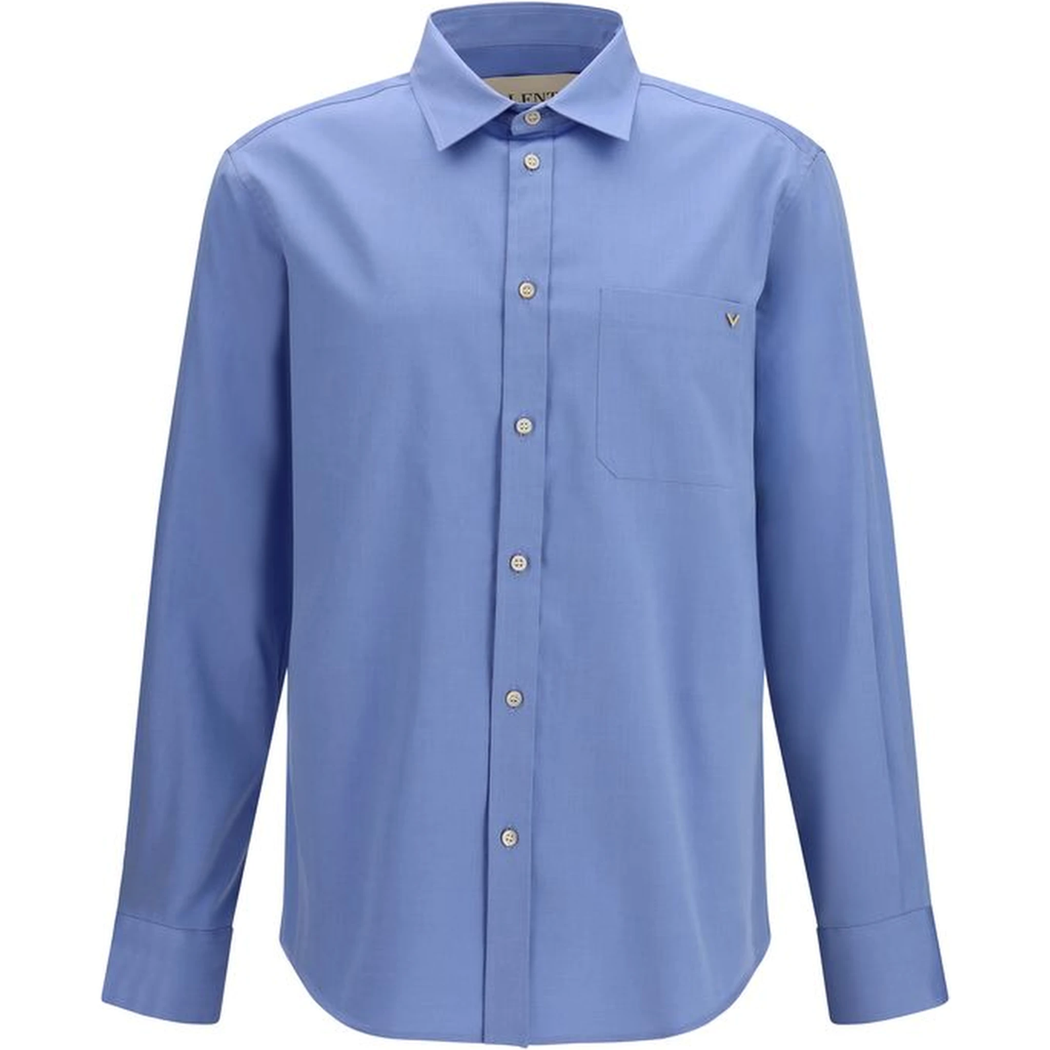 Blue Cotton Shirt