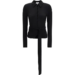 Black Recycled Polyester Shirt