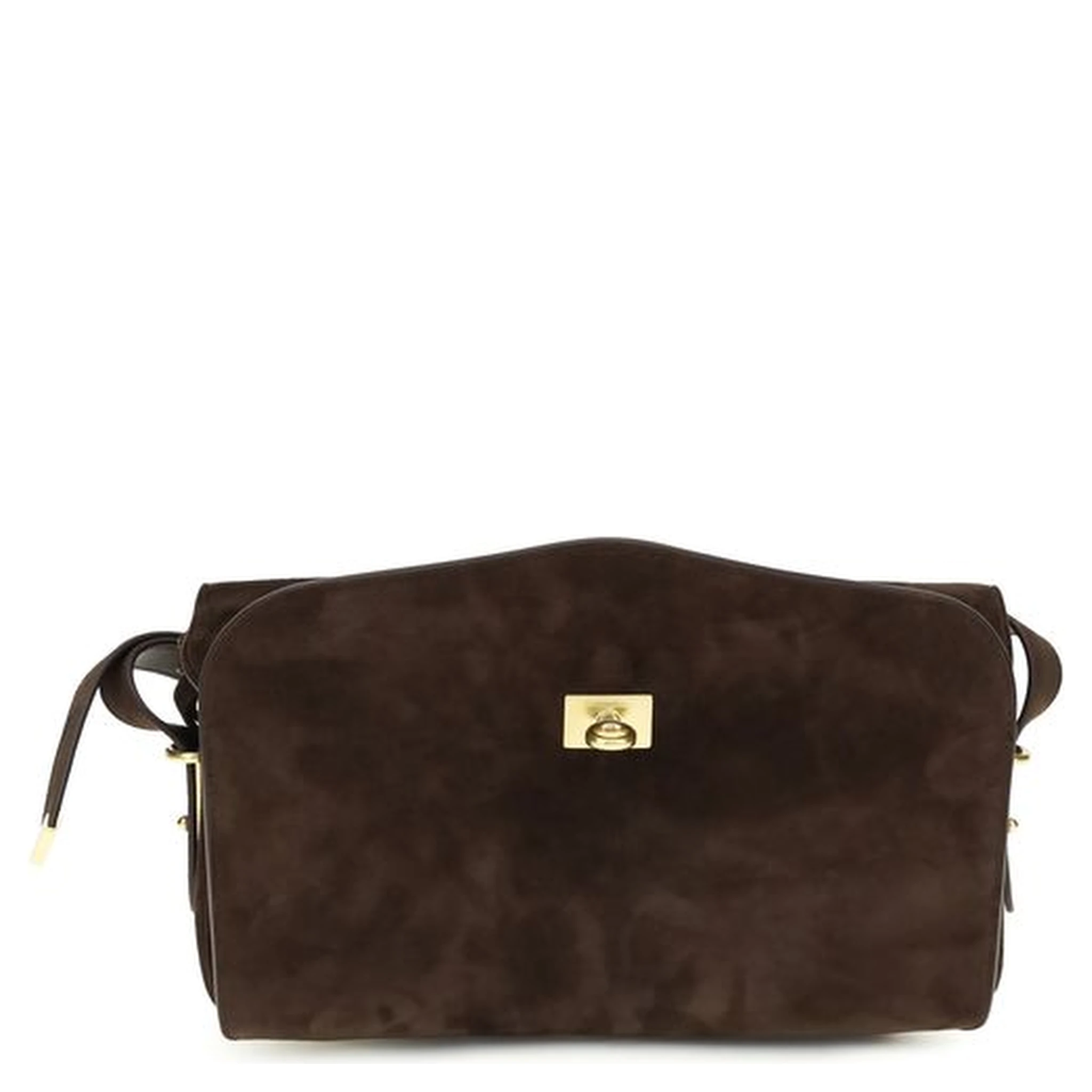 Brown Calf Leather Bos Taurus Shoulder Bag