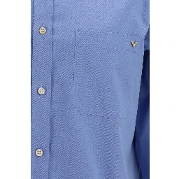 Blue Cotton Shirt
