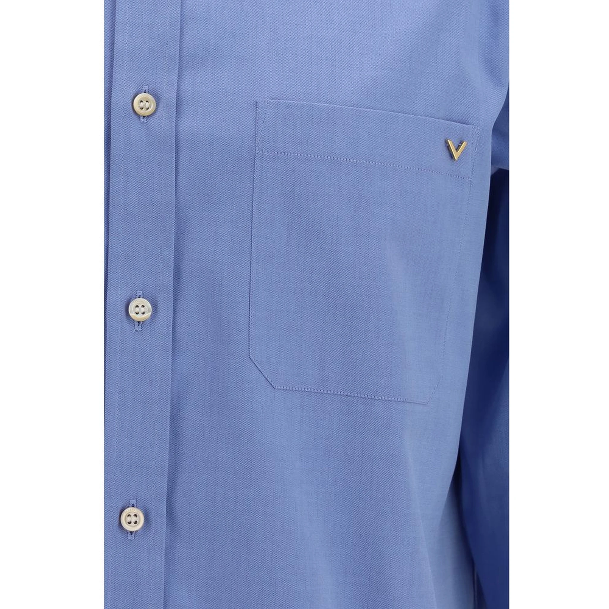 Blue Cotton Shirt