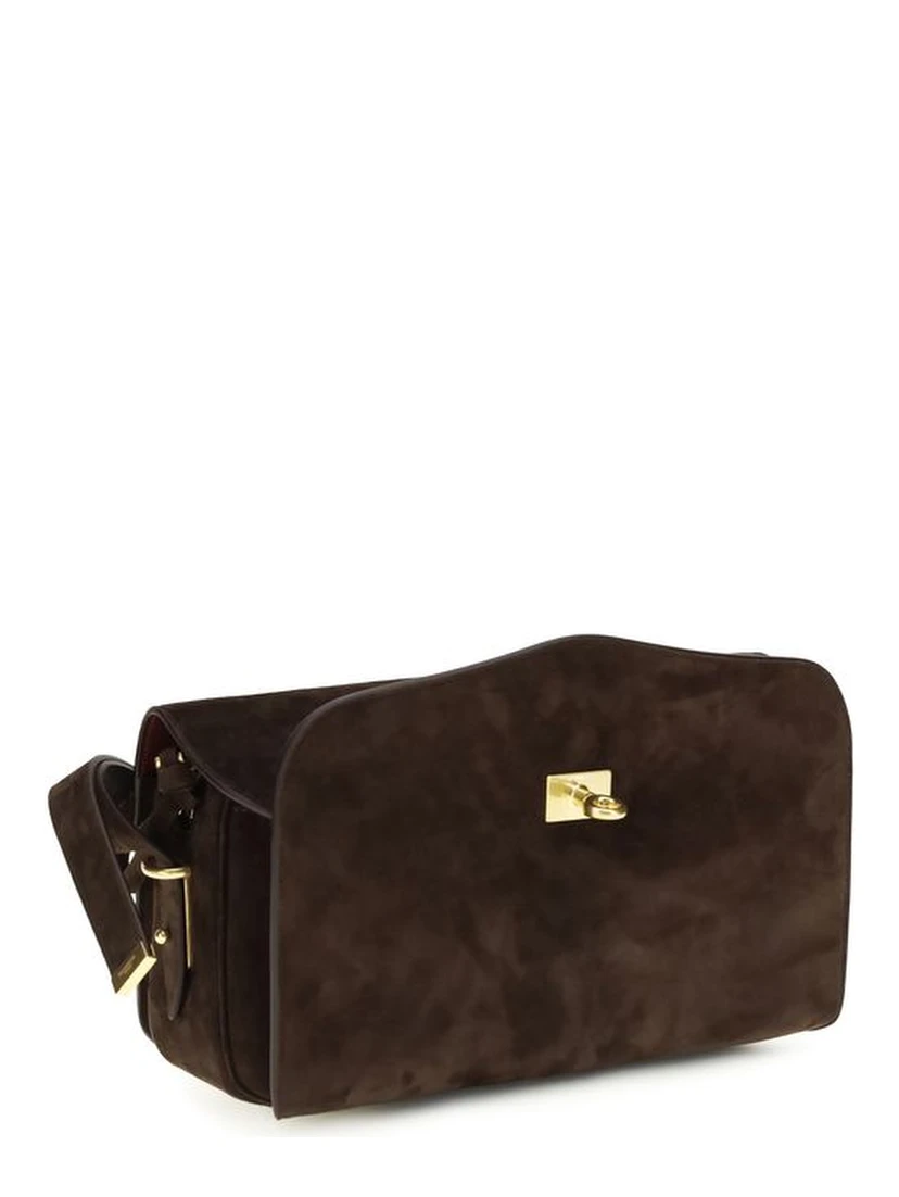 Brown Calf Leather Bos Taurus Shoulder Bag