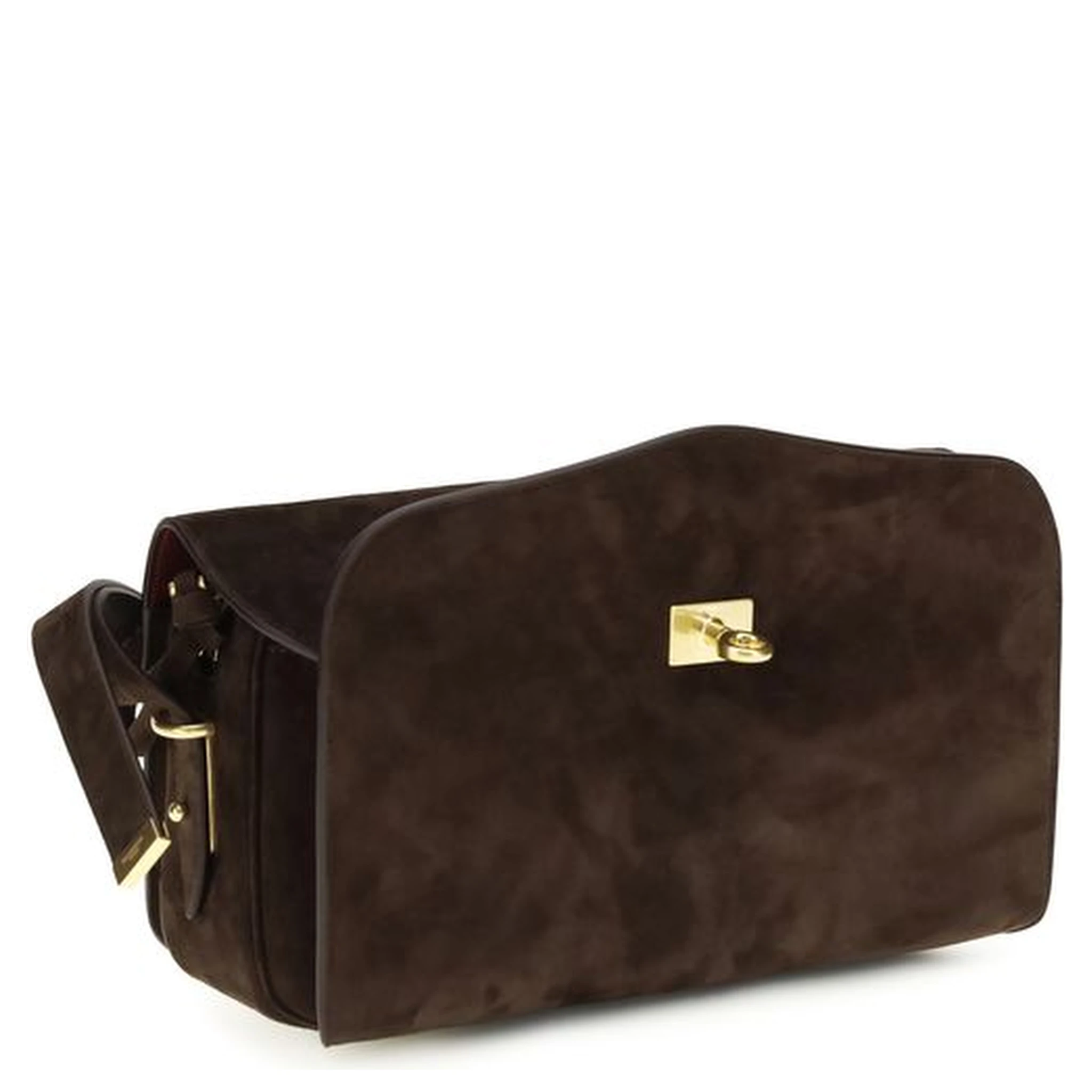 Brown Calf Leather Bos Taurus Shoulder Bag