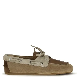 Multicolor Calf Leather Bos Taurus Slip-On Loafers