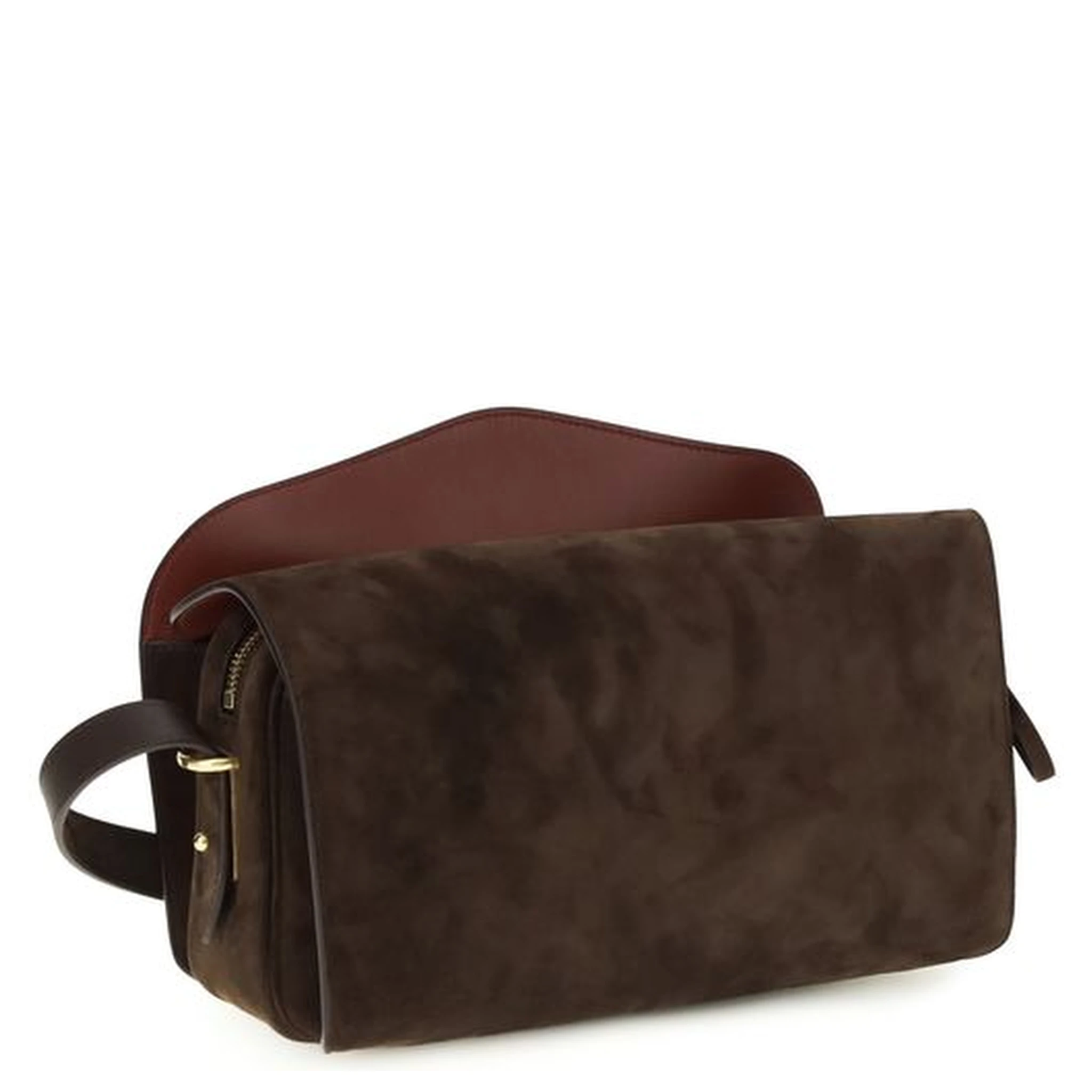 Brown Calf Leather Bos Taurus Shoulder Bag