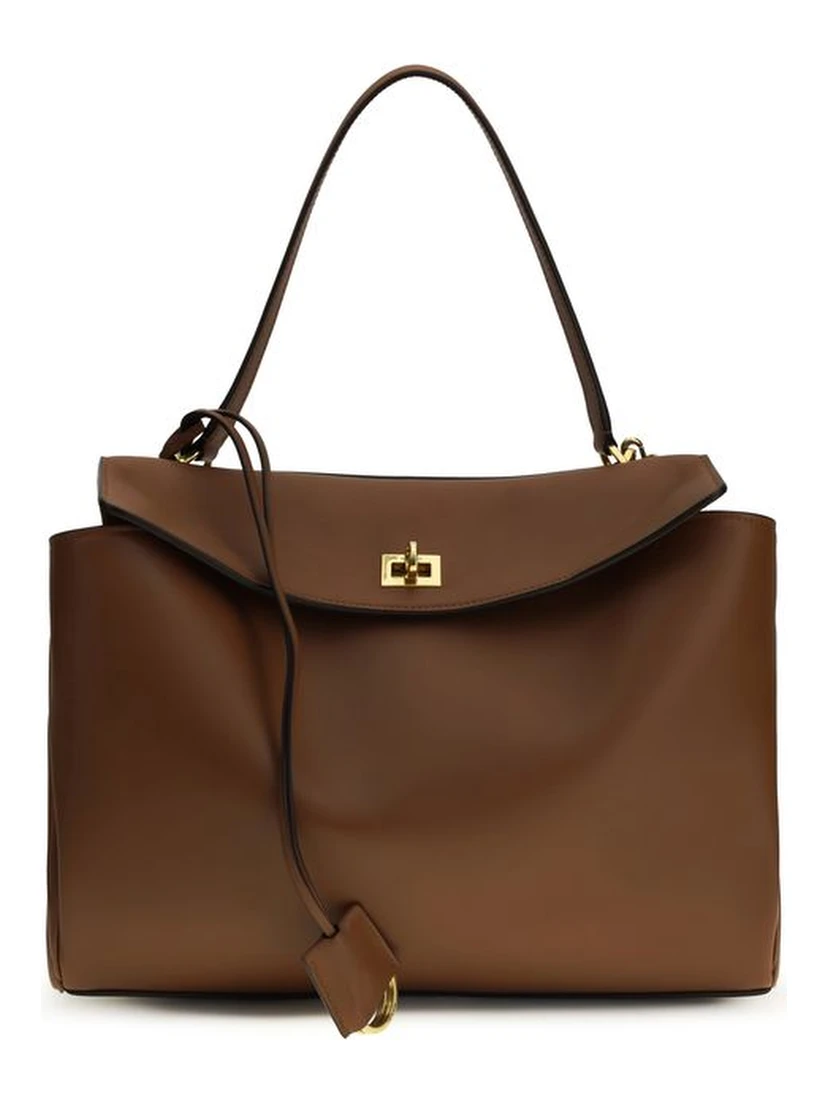 Brown Calf Leather Bos Taurus Shoulder Bag