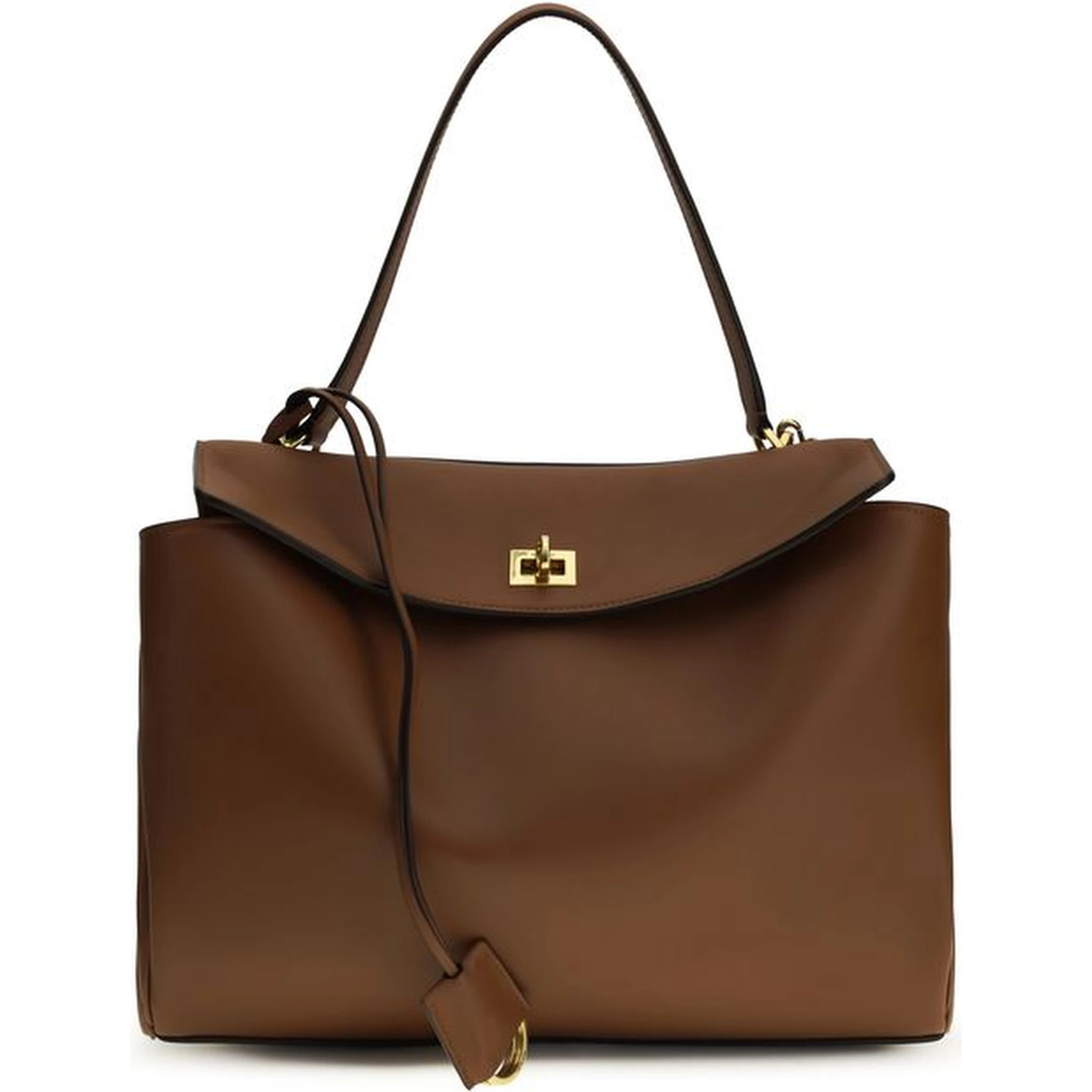 Brown Calf Leather Bos Taurus Shoulder Bag