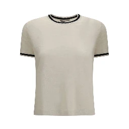 Beige Linen T-Shirt