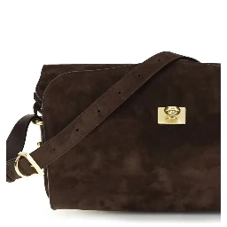 Brown Calf Leather Bos Taurus Shoulder Bag