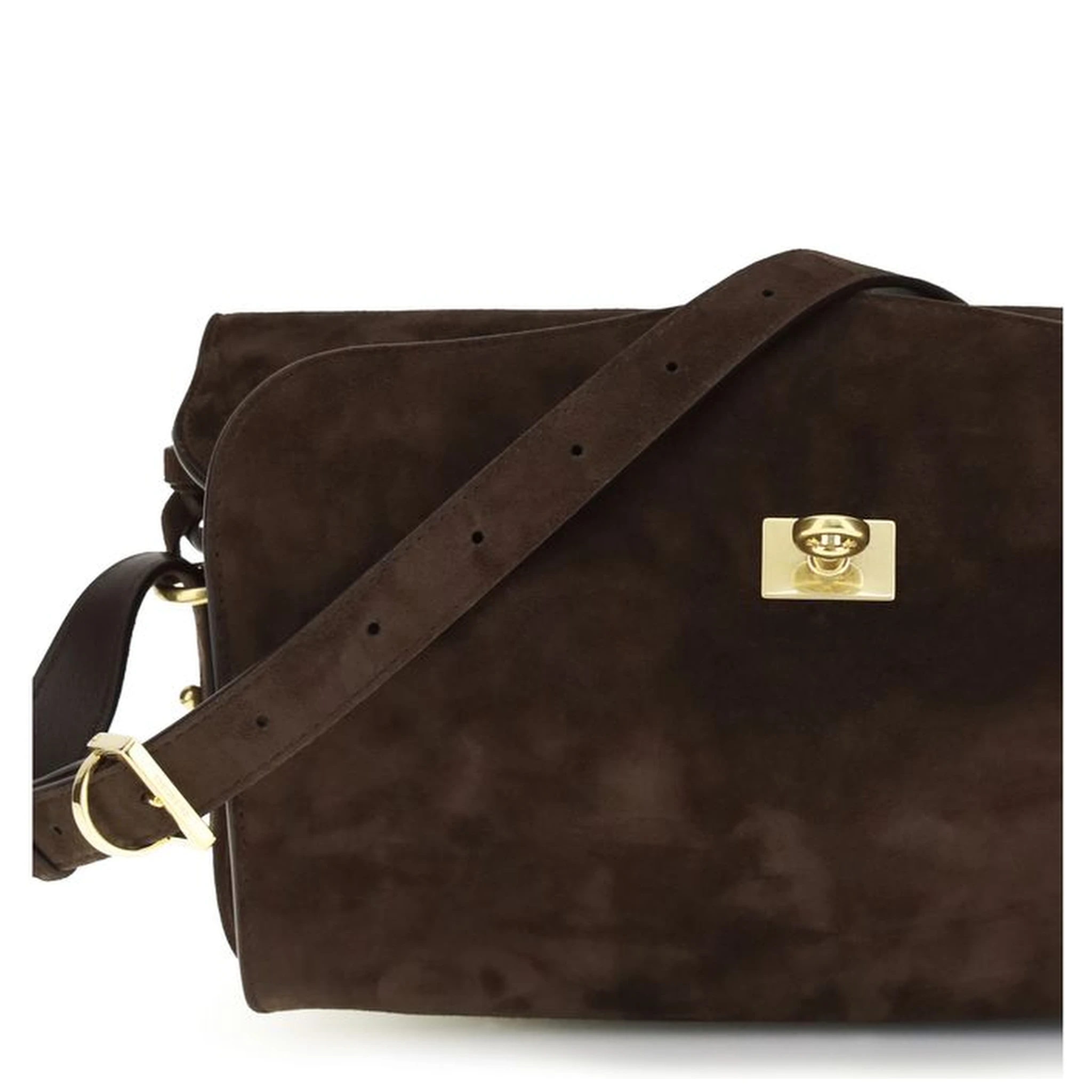 Brown Calf Leather Bos Taurus Shoulder Bag