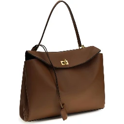 Brown Calf Leather Bos Taurus Shoulder Bag