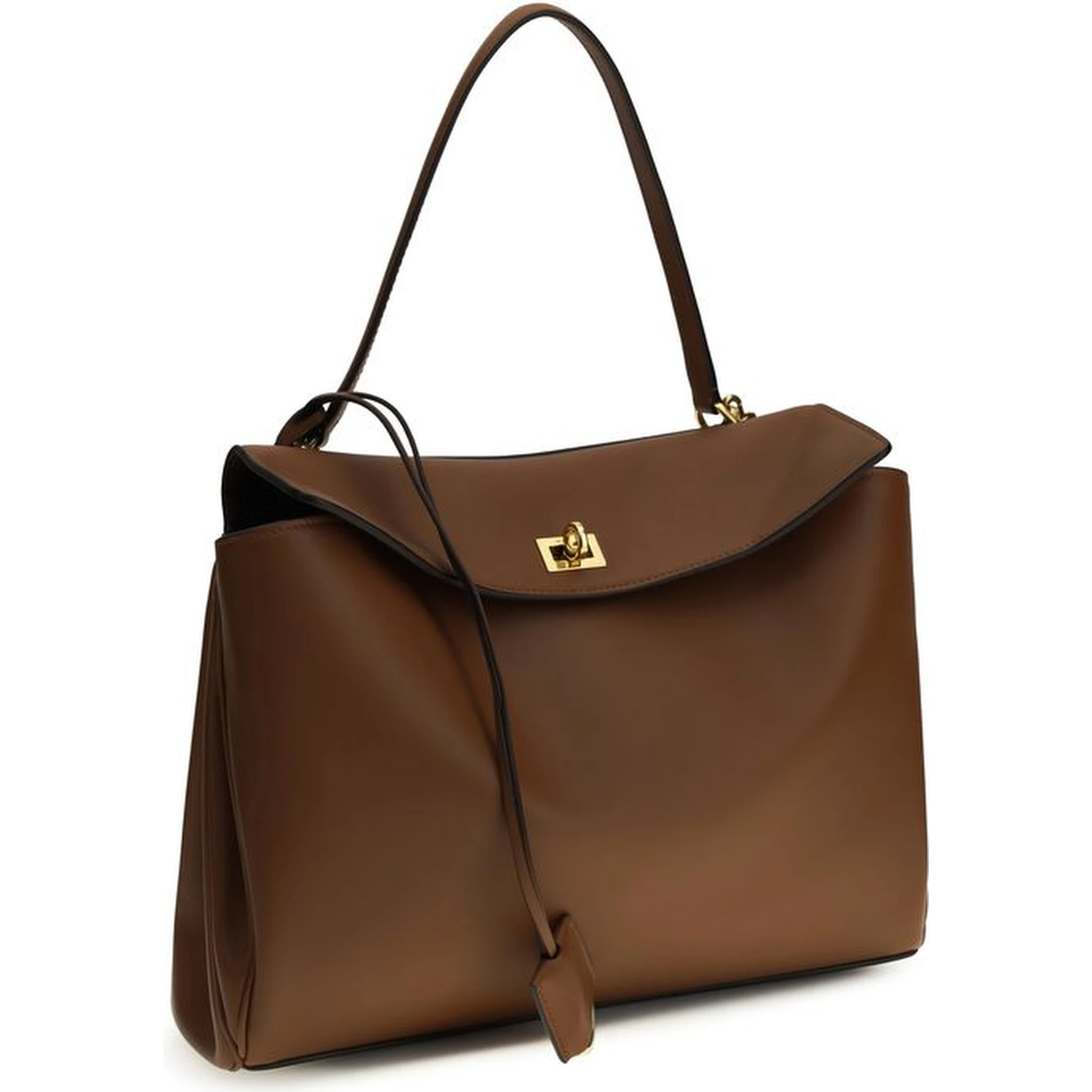 Brown Calf Leather Bos Taurus Shoulder Bag