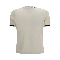 Beige Linen T-Shirt