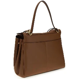 Brown Calf Leather Bos Taurus Shoulder Bag