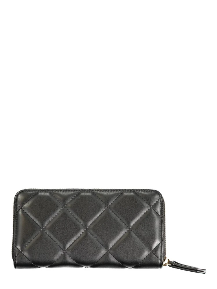 Black Polyurethane Women Wallet alternative