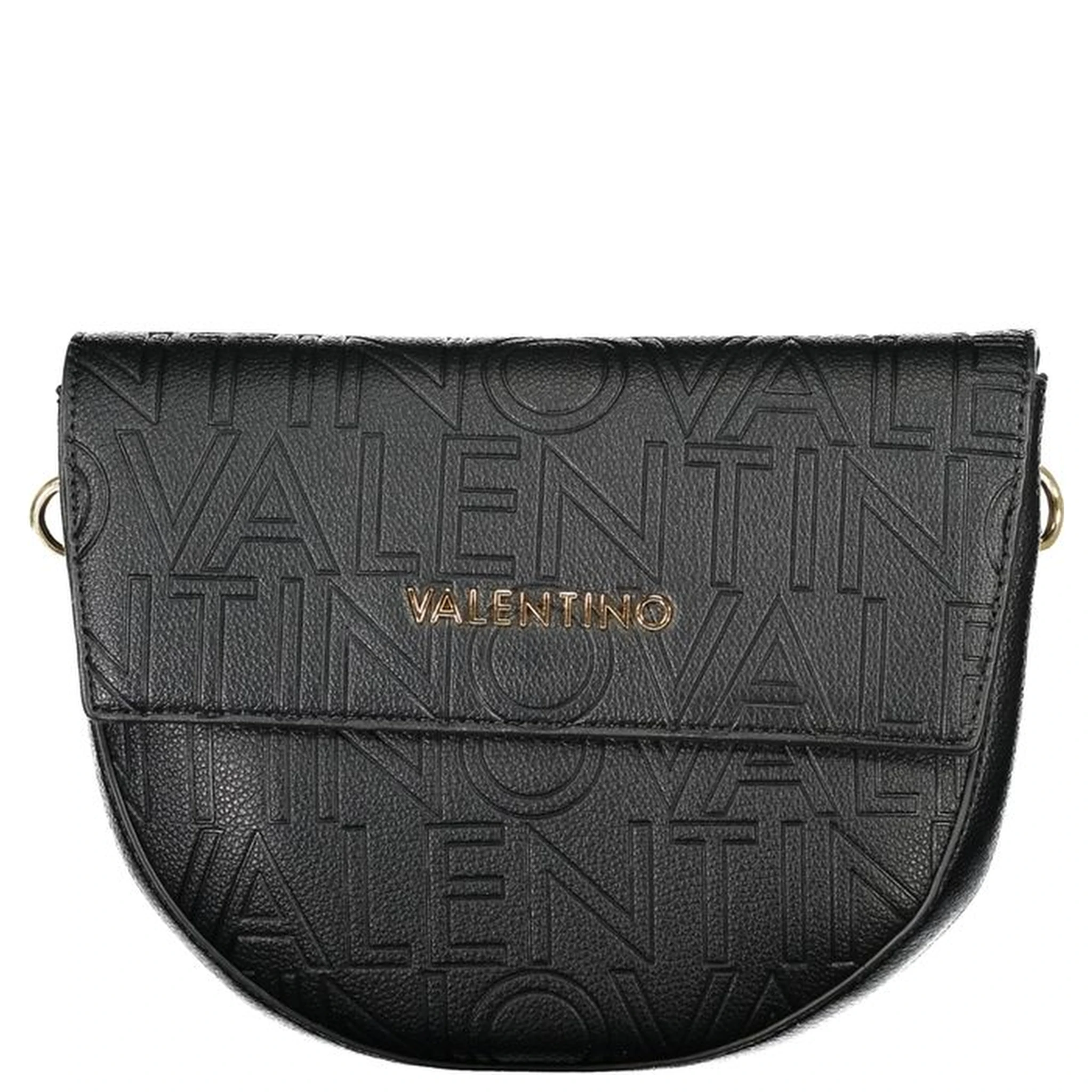 حقيبة يد نسائية سوداء من البولي يوريثان