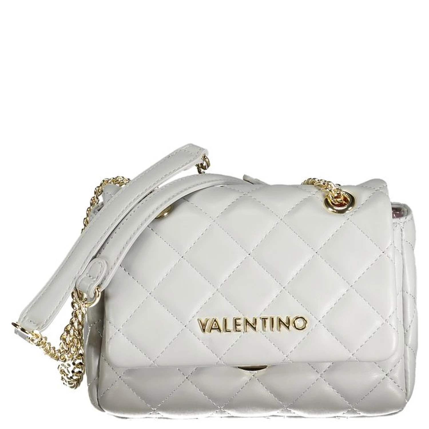 Gray Polyethylene Handbag