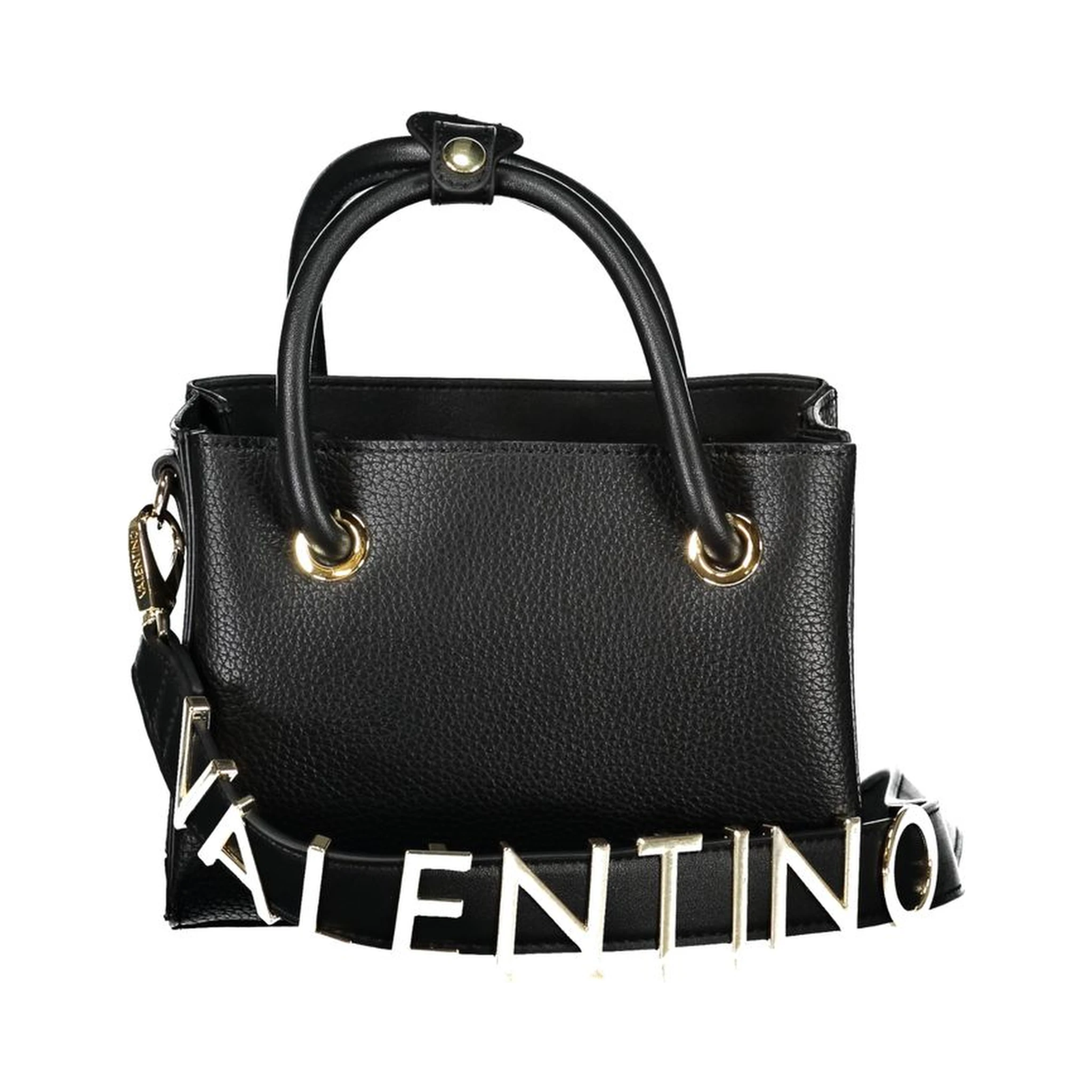 حقيبة يد من البولي إيثيلين الأسود