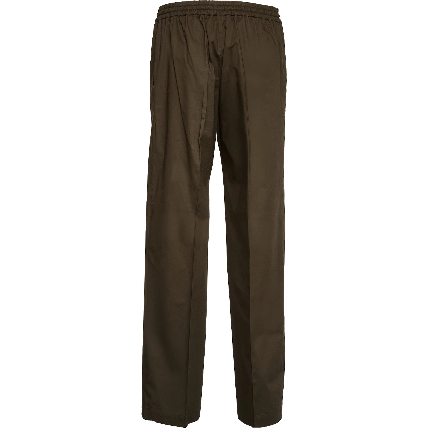 Easy Pant In Popeline Di Cotone Stretch