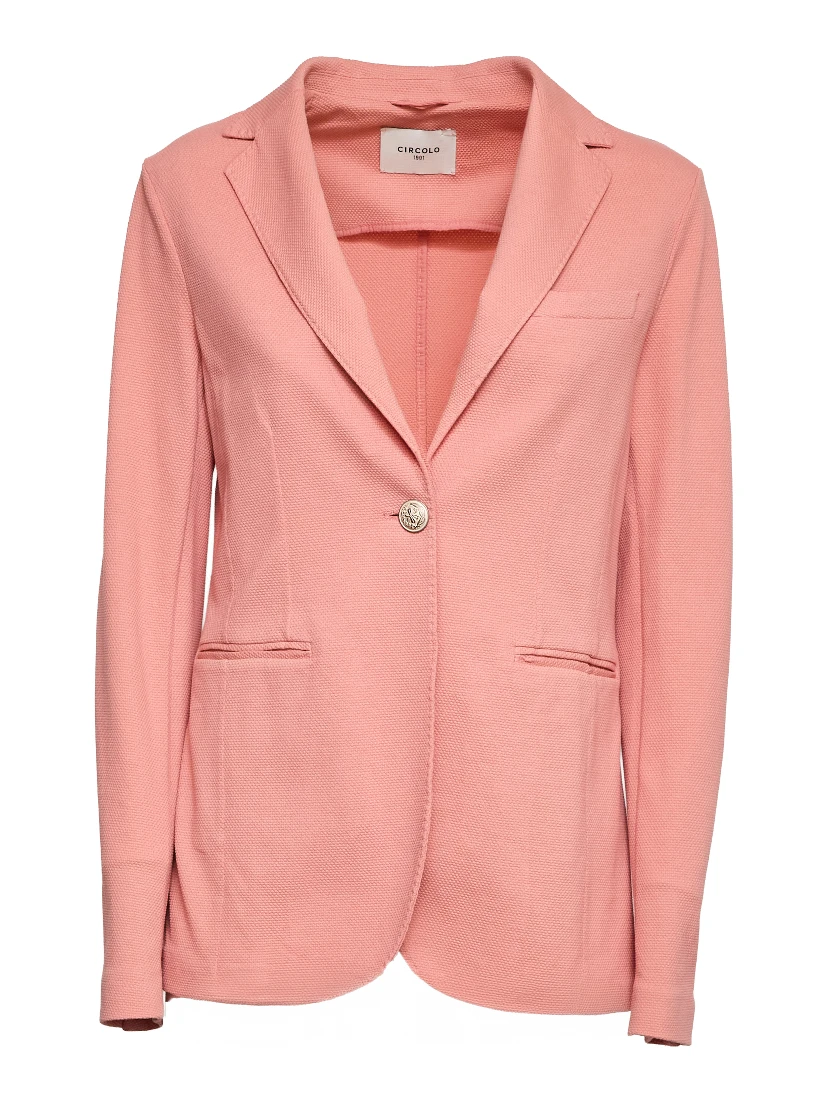 Blazer Monopetto Garment Dyed