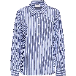 Camicia Cashine A Righe Con Cristalli