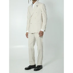 Feeling double-breasted suit