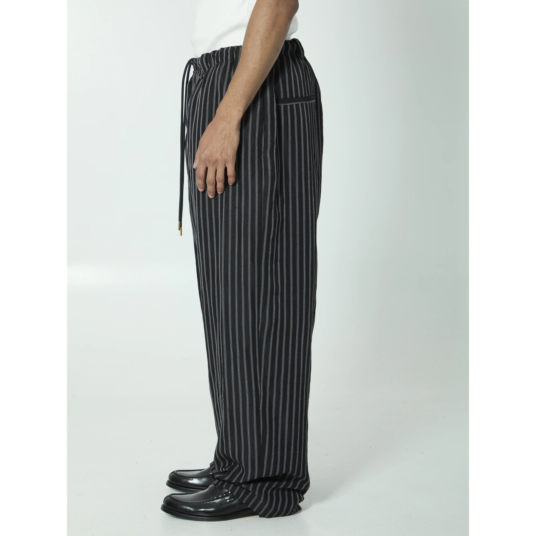 Toluca striped pants