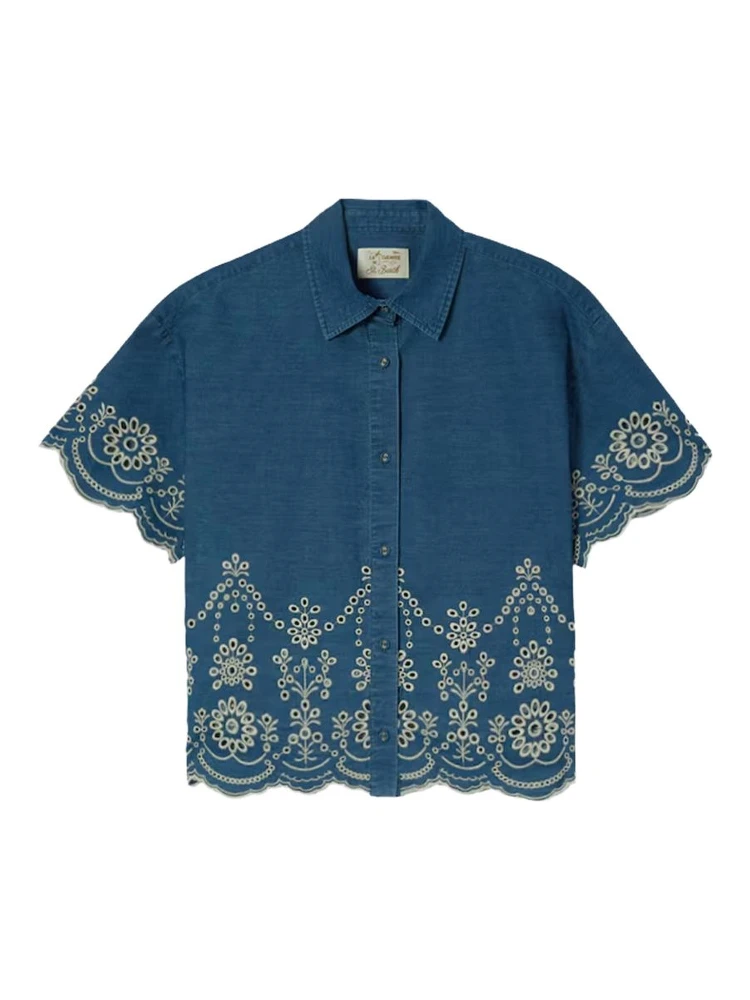 MC2 Saint Barth Shirts Blue