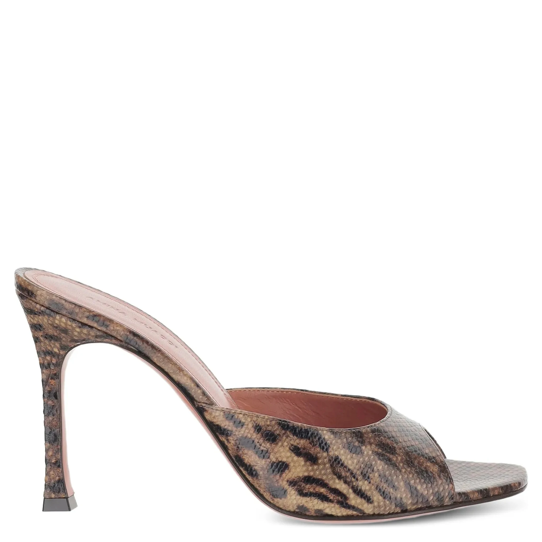 Amina Muaddi Sandals Brown