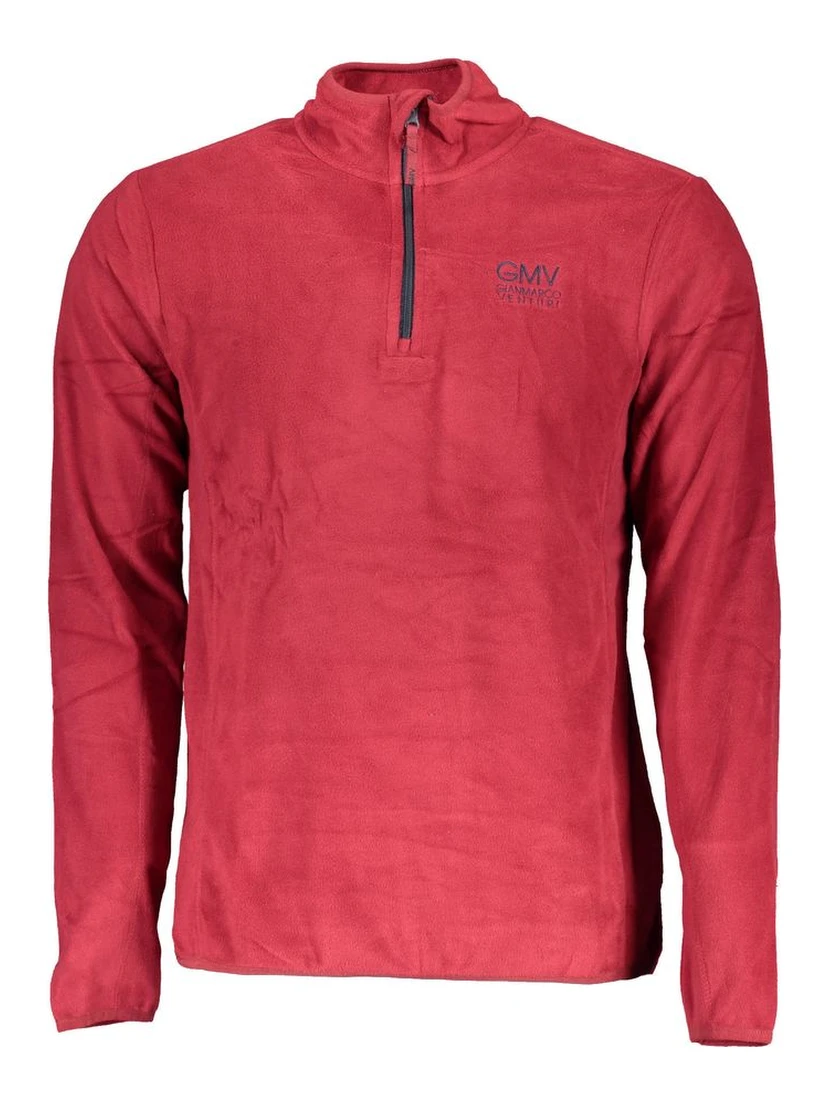 Rosso Polyester Mens Sweatshirt