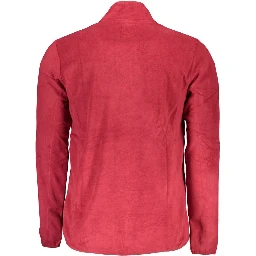 Rosso Polyester Mens Sweatshirt