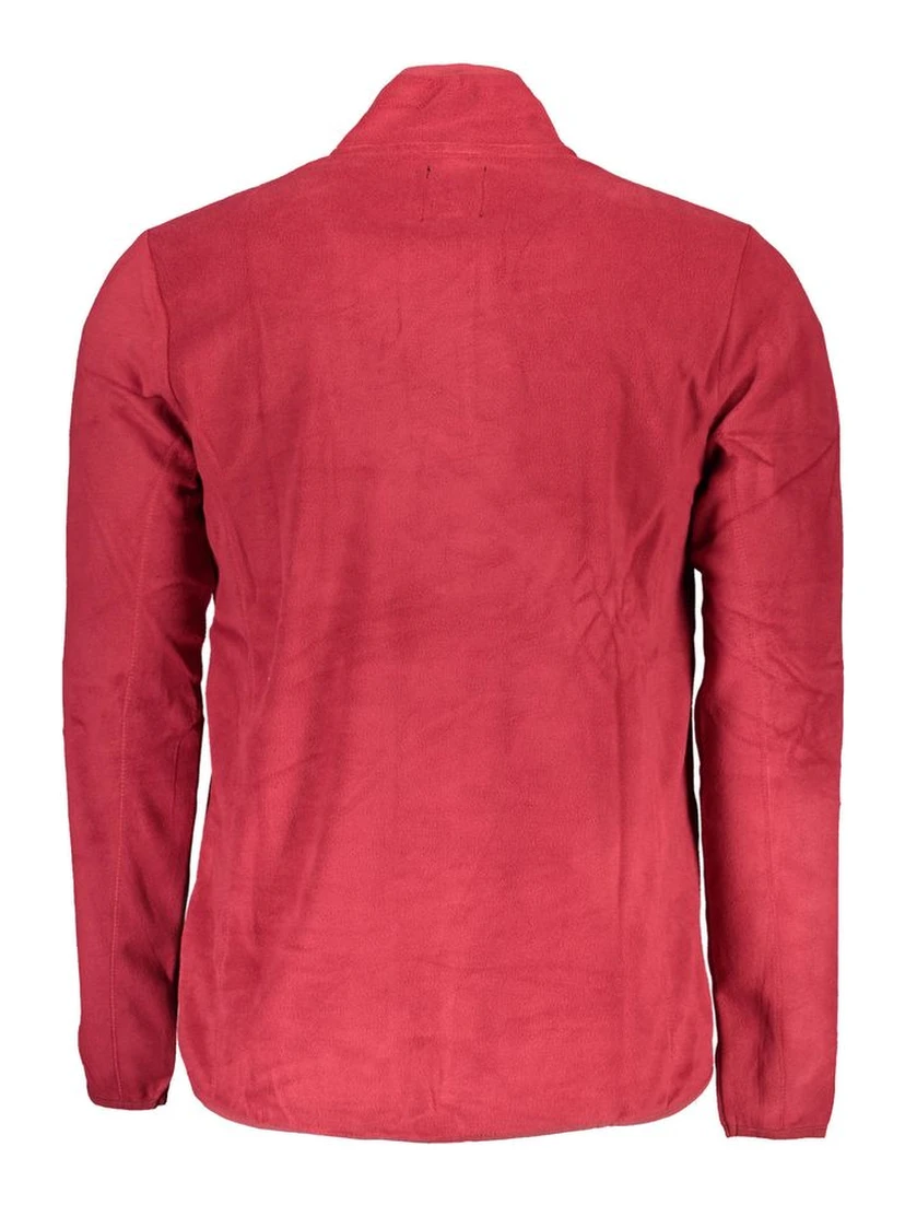 Rosso Polyester Mens Sweatshirt