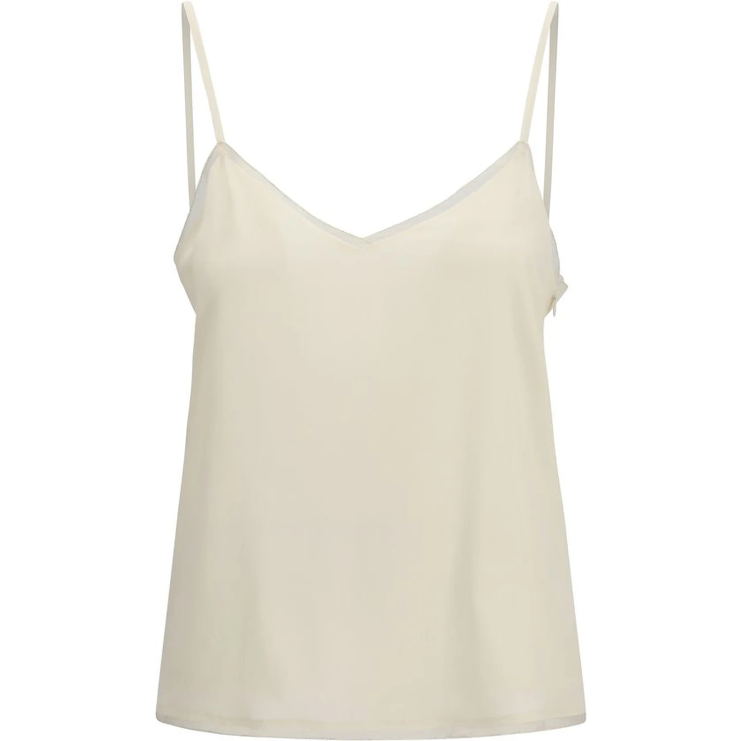 Beige Acetate Blouse