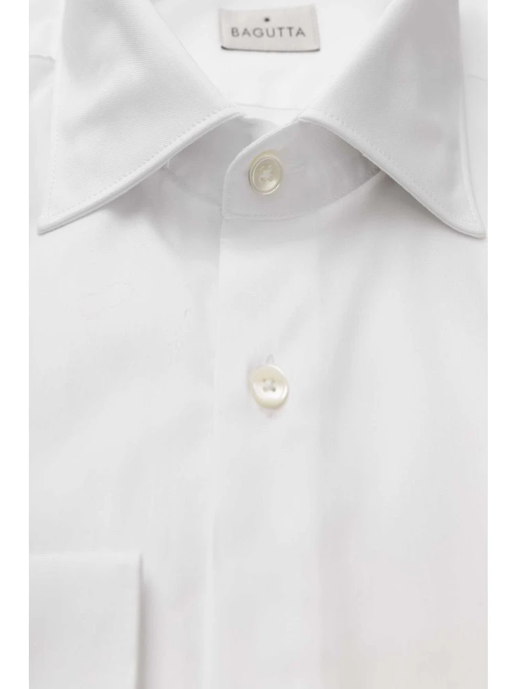 White Cotton Men Shirt alternative