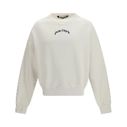 Beige Cotton Sweatshirt