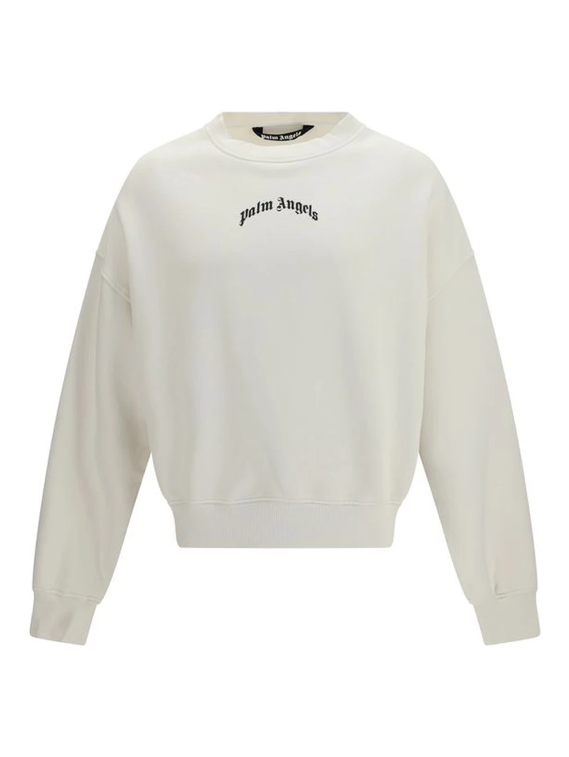 Beige Cotton Sweatshirt