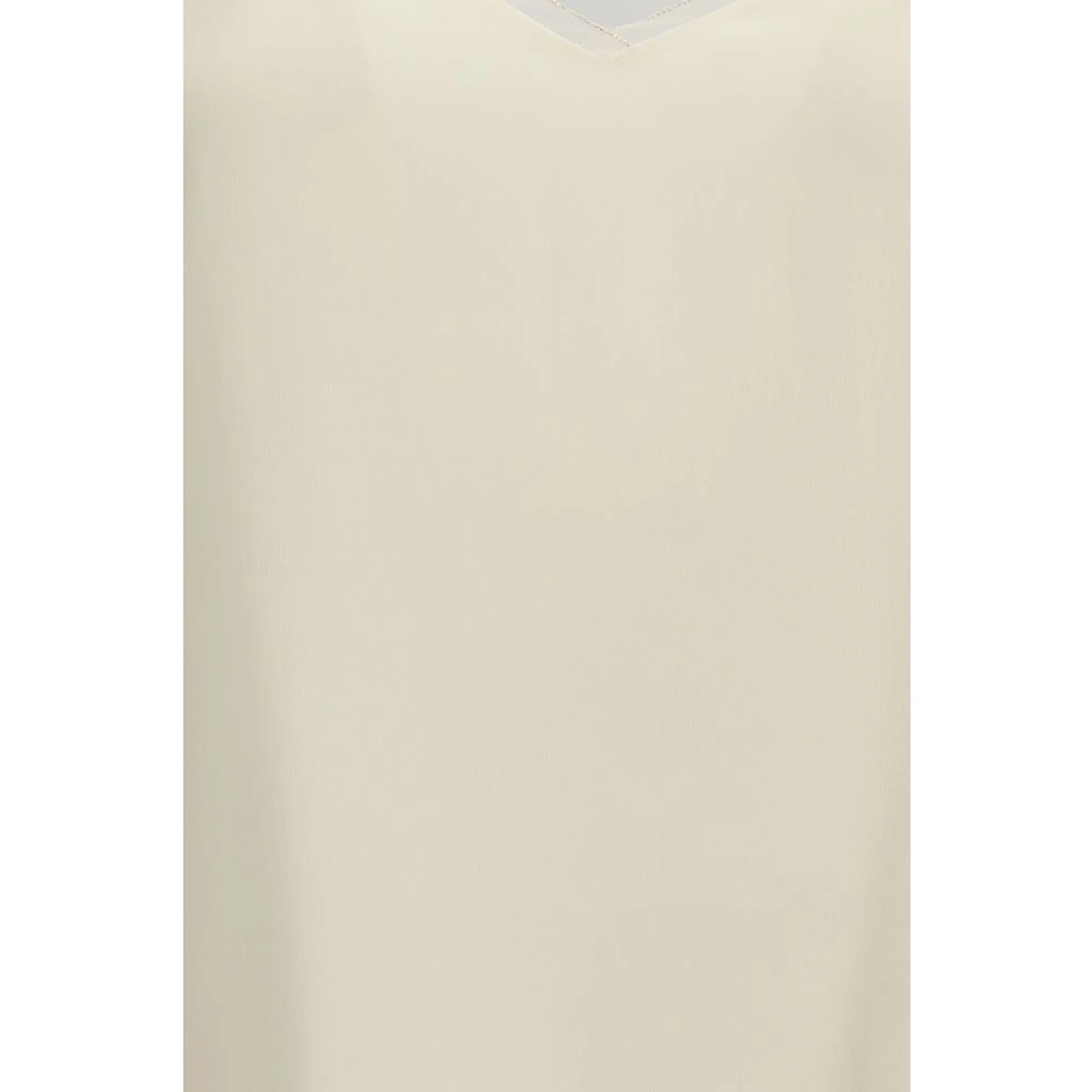 Beige Acetate Blouse
