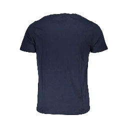 تيشيرت قطني أزرق