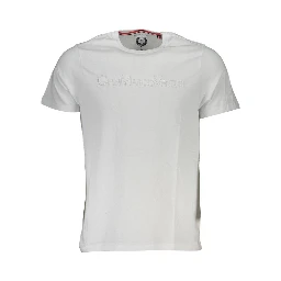 تي شيرت قطني أبيض