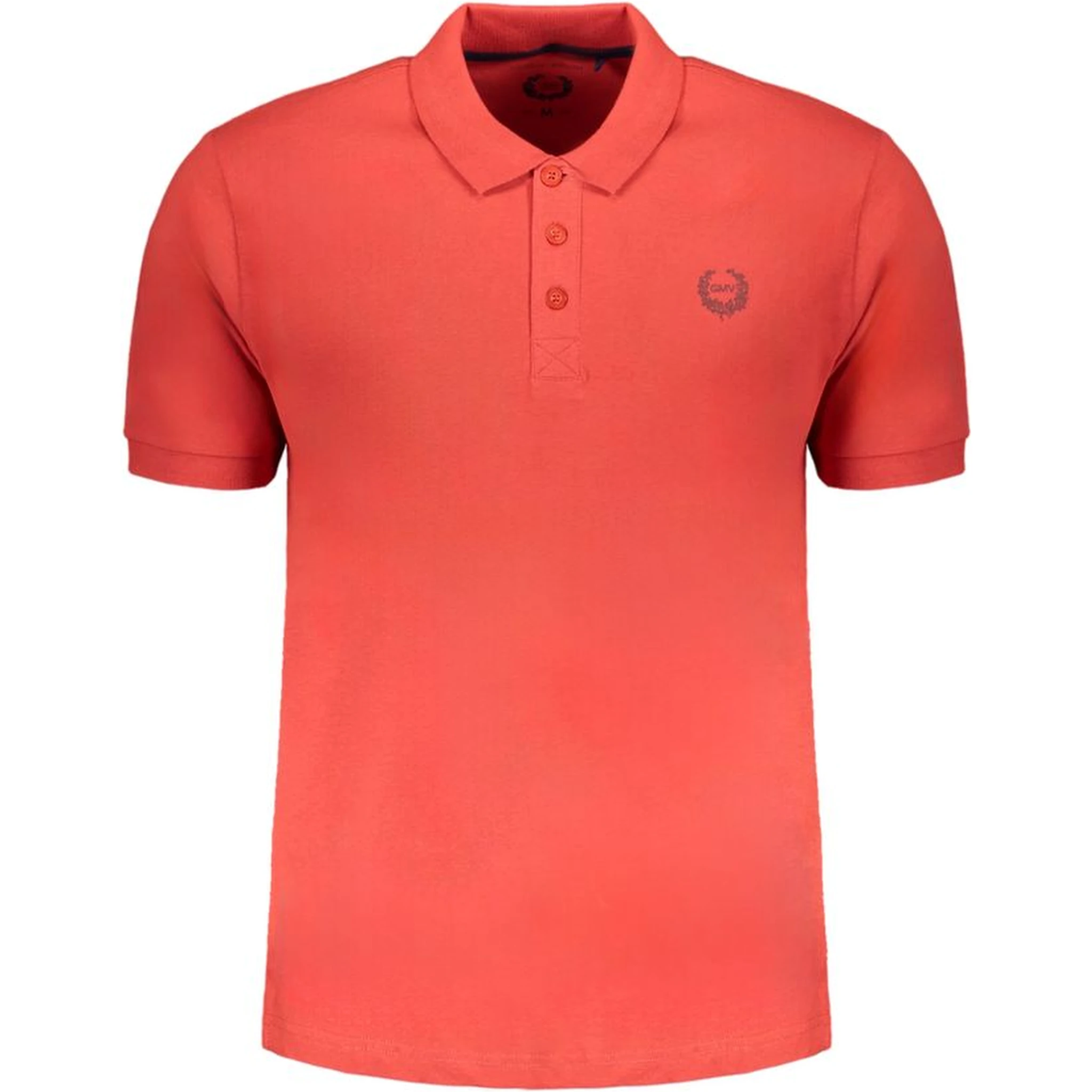 Red Cotton Polo Shirt