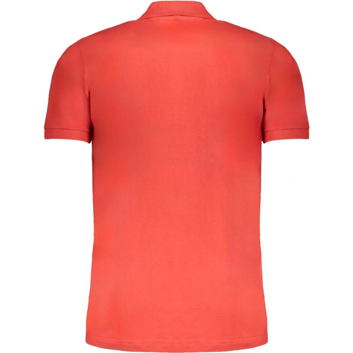 Red Cotton Polo Shirt