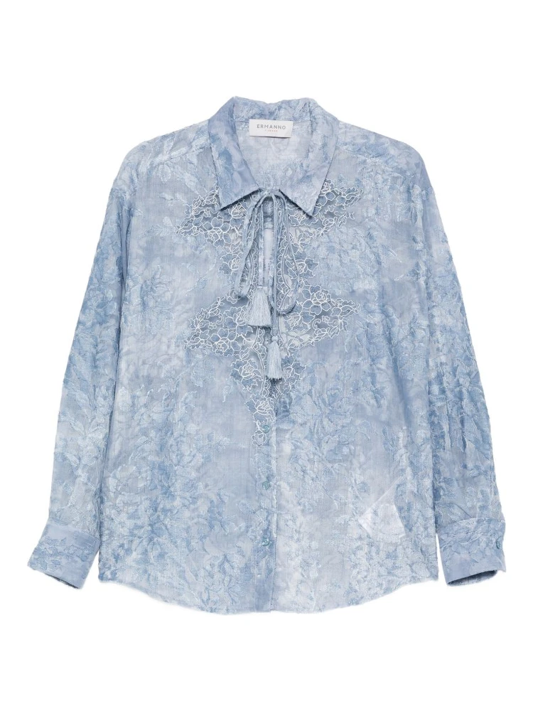 ERMANNO FIRENZE Shirts Blue alternative
