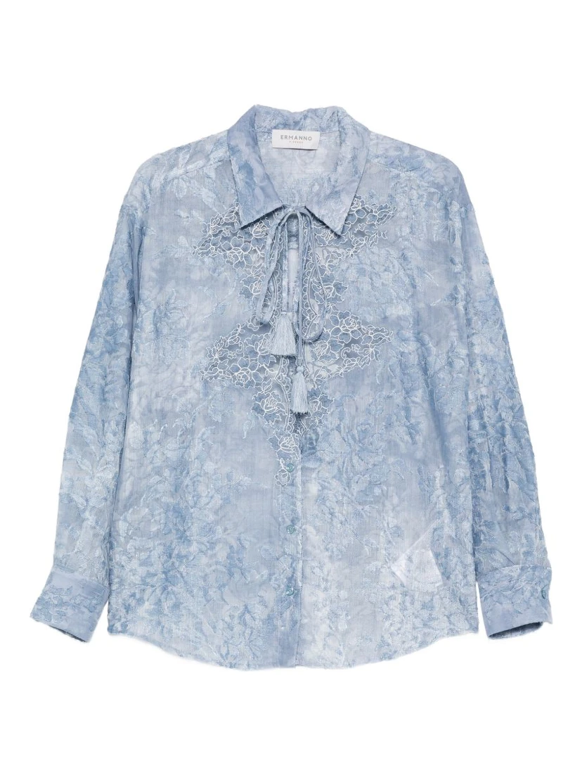 ERMANNO FIRENZE Shirts Blue