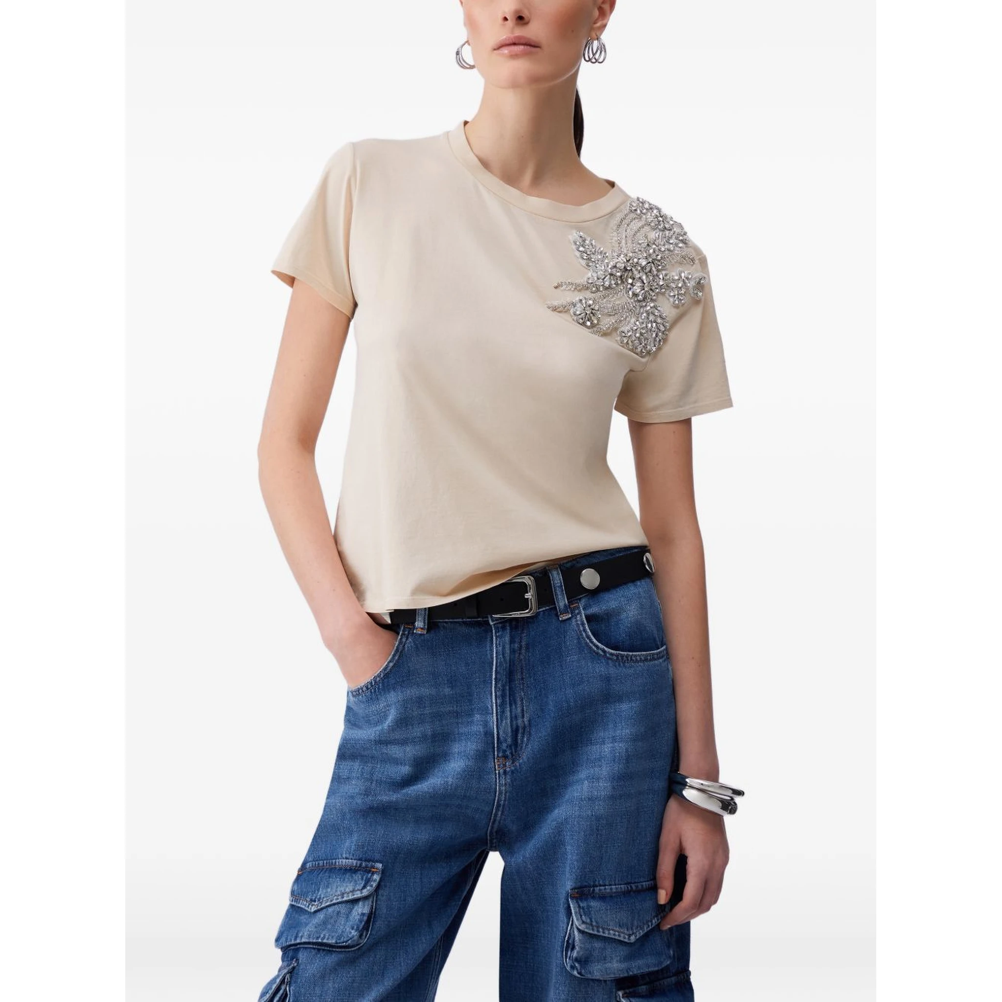 Liu Jo T-shirts and Polos Beige