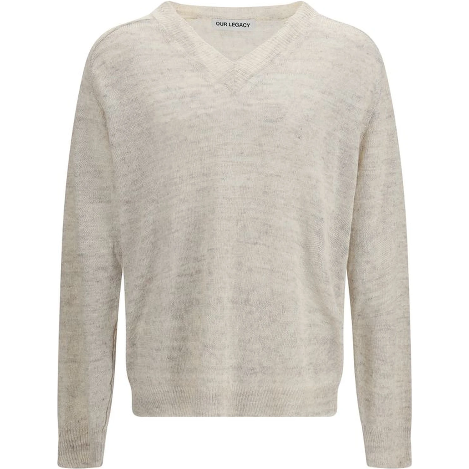 Beige Linen Sweatshirt