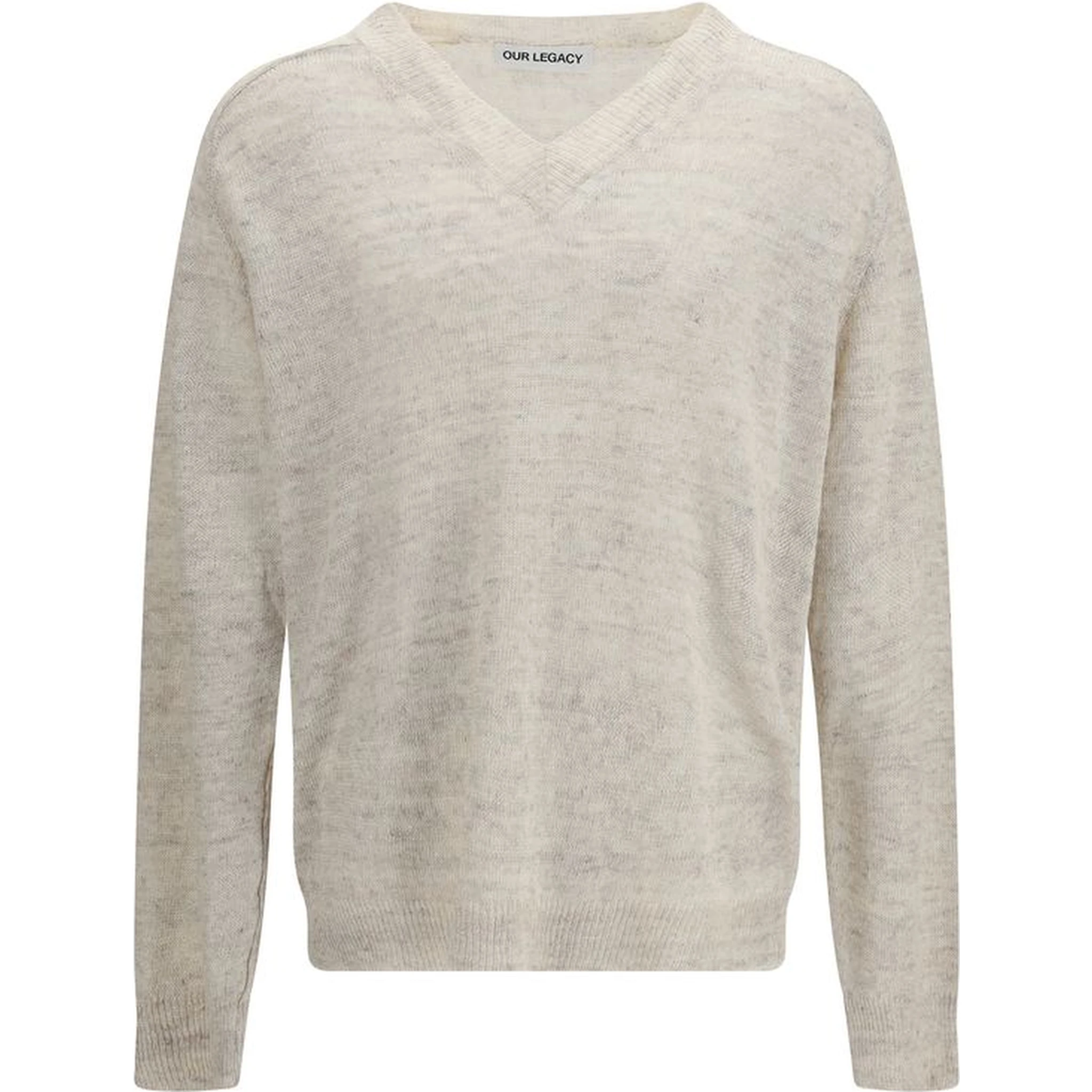Beige Linen Sweatshirt