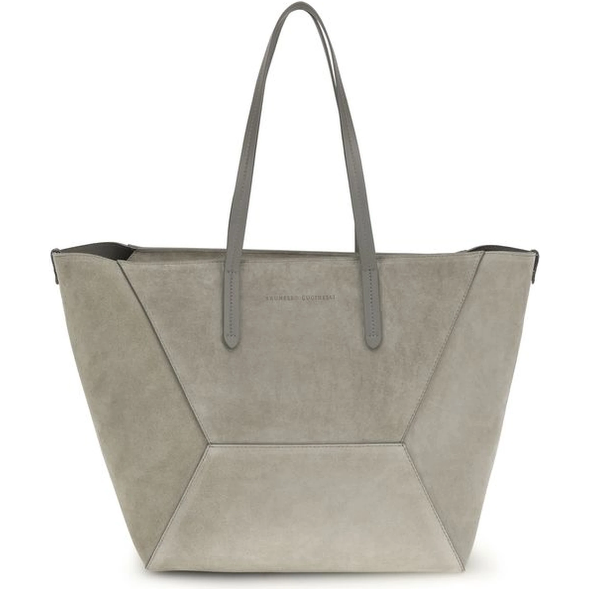 Gray Calf Leather Bos Taurus Shoulder Bag