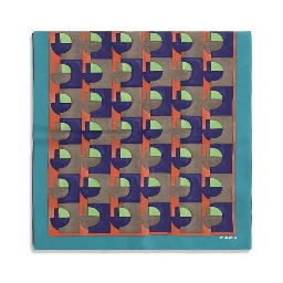 Multicolor Silk Scarf