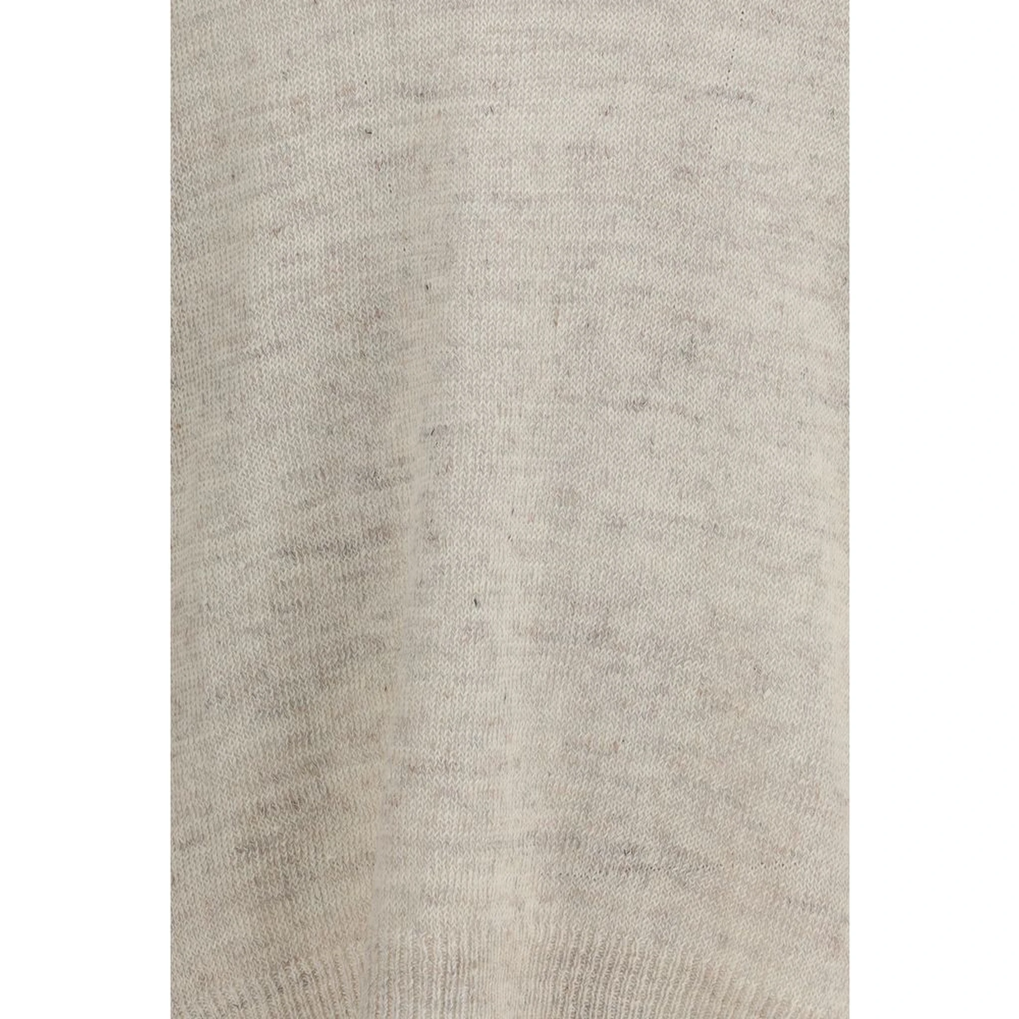Beige Linen Sweatshirt